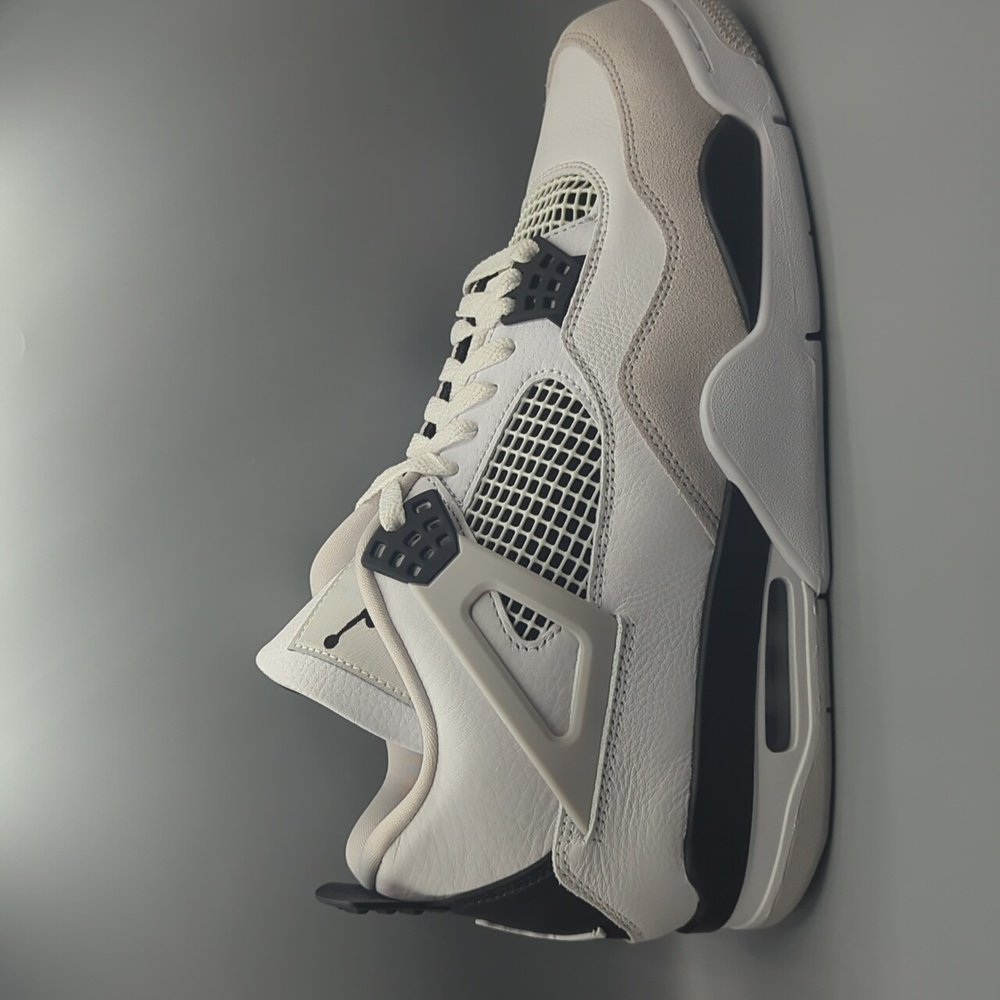 Men's size 10 Jordan 4 Military Black - Picture 11 of 15